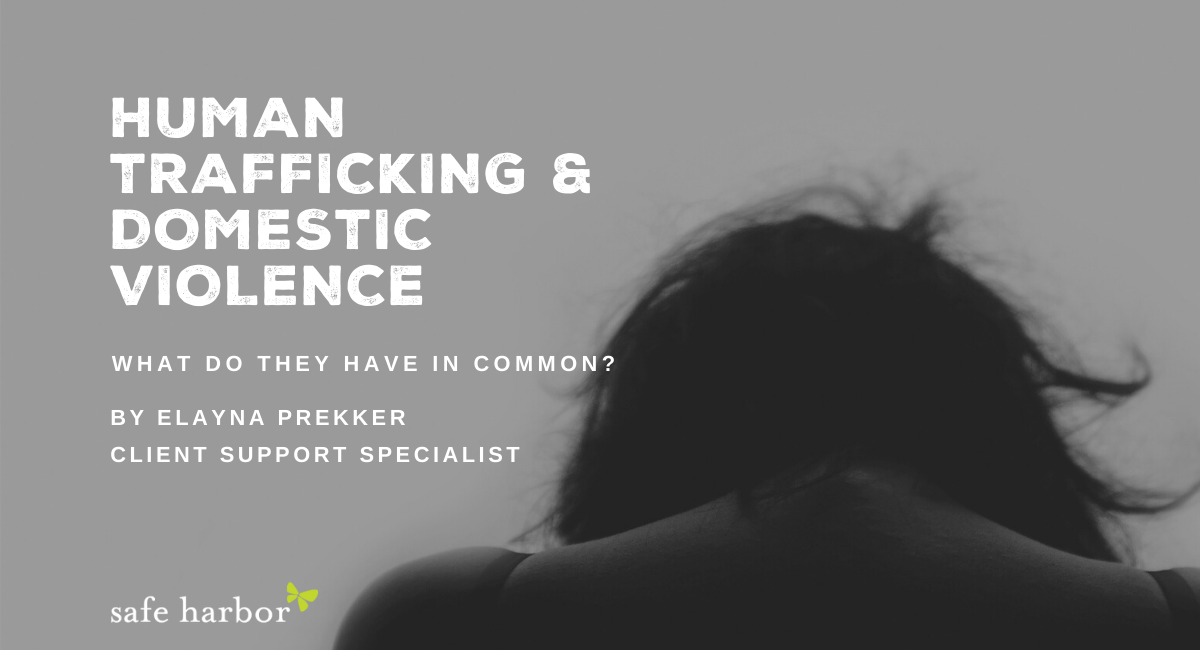 Human Trafficking and Domestic Violence, What do they have in common?  